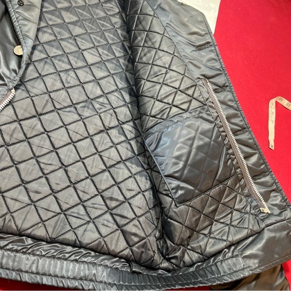 THE LAWMAN BLUE authentic Police man JACKET Fur Collar Sheriff Cop Policeman 42L - Picture 14 of 16